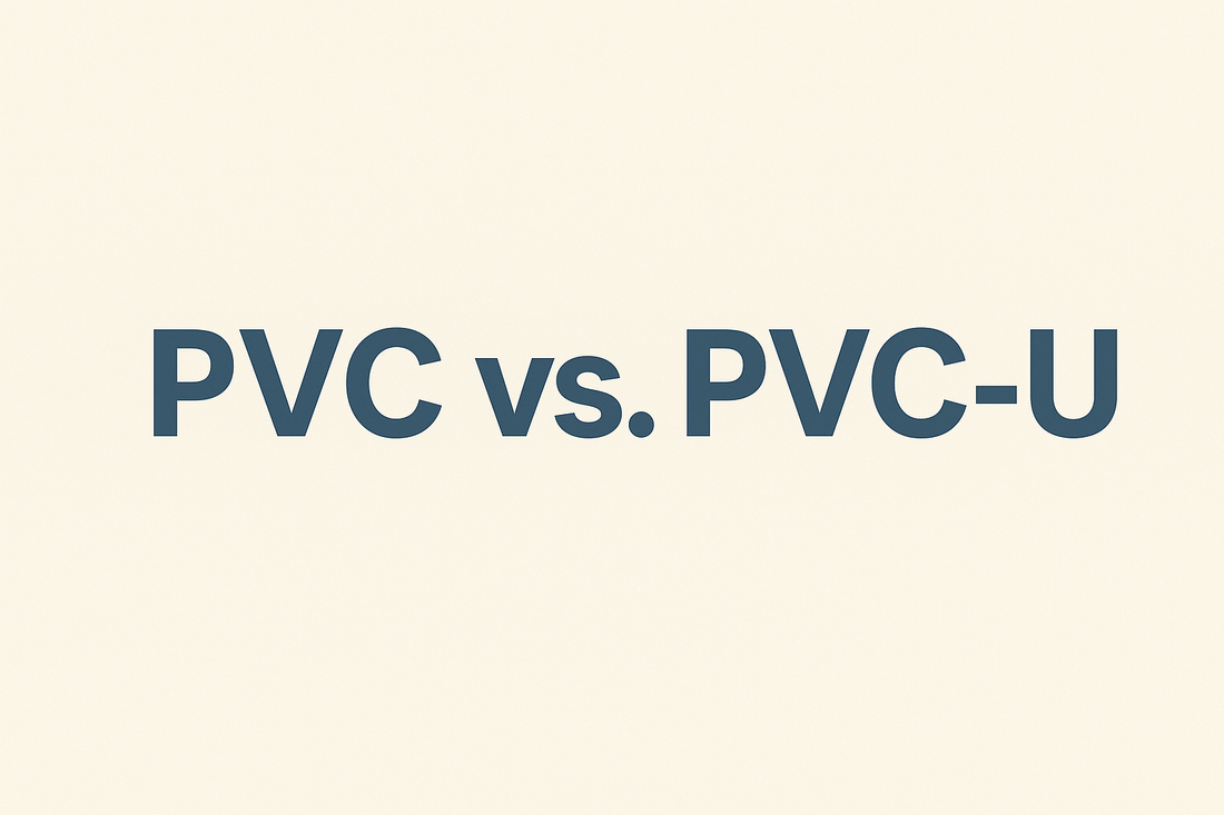 PVC oder PVC-U: Welches Brunnenrohr ist die bessere Wahl?