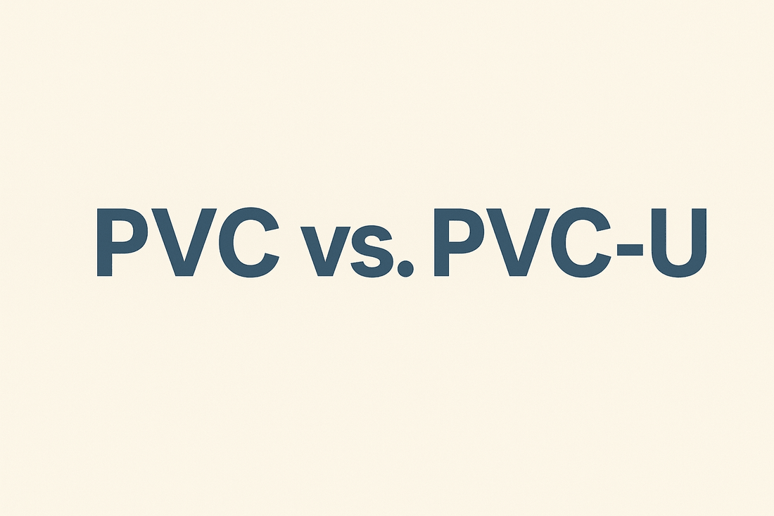 PVC oder PVC-U: Welches Brunnenrohr ist die bessere Wahl? - Brunnenrohr24