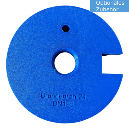 Brunnenrohr Set DN 125 5 Zoll - Optionaler Brunnekopf - Brunnenrohr24