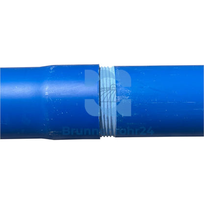 Brunnenbau Brunnenrohr Vollrohr DN 125 - Brunnenrohr24