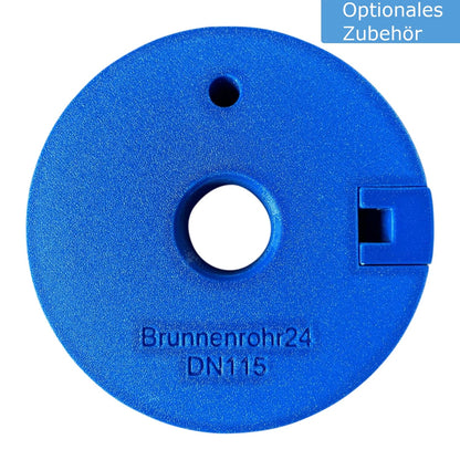 Brunnenrohr Set DN 115 4 1/2 Zoll - Optionaler Brunnenkopf - Brunnenrohr24